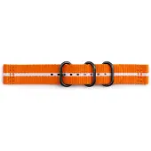Samsung Gear Sport Premium Horlogeband - Oranje/Wit