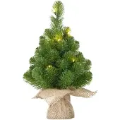 Black Box Norton kerstboom led groen 10L h30xd15cm Kerstartikelen