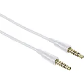 Hama Audiokabel, 3.5-mm-jack stekker, stereo, 1.5m, wit