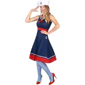 Vegaoo Retro sexy matrozen kostuum voor vrouwen