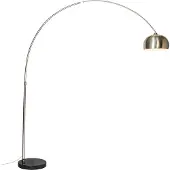 QAZQA Booglamp staal metaal kap 32 cm verstelbaar - XXL