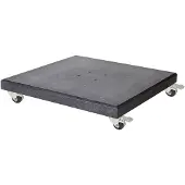 Platinum Parasolvoet Modena Black 120 kg