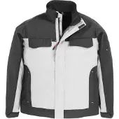 FHB Ernst Werkjack Twill Wit-Antraciet maat XS heren