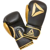 Reebok bokshandschoenen zwart/goud (12oz)
