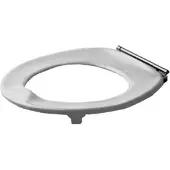 Duravit Architec closetzitting Vital zonder deksel wit