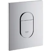 GROHE Arena Cosmopolitan bedieningsplaat tweeknops frontbediening verticaal Chroom