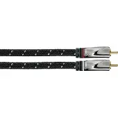 Avinity Audio Cable, 2 RCA plugs - 2 RCA plugs, fabric, 0.5m