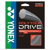 Yonex Tennissnaar Yonex Polytour Drive 125 Silver 1.25mm/10m