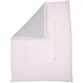 Koeka Vizela boxkleed waterpink/silvergrey