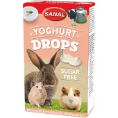 Sanal Yoghurt Drops Sugar Free - Knaagdiersnack - 45 g