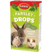 Sanal Drops Sugar Free - Knaagdiersnack - Peterselie 45 g