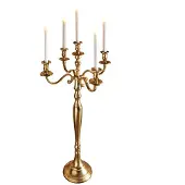 Boltze Kandelaar Victoria Goud D 30 H 40 Cm