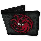 Abystyle Mannen, Portemonnee, GAME OF THRONES - Wallet Targaryen - Vinyl, Zwart