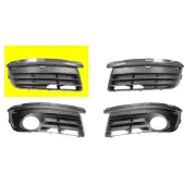VAN WEZEL BUMPERGRILL ONDER RECHTS zonder MISTLICHTGAT voor o.a. VOLKSWAGEN