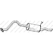Bosal Einddemper 284-077 Bosal voor o.a. HYUNDAI