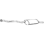 Walker Einddemper 70038 Walker voor o.a. BMW