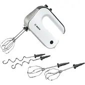 Bosch Handmixer MFQ4835DE Styline, 575 Watt, wit/chroom