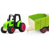 Pintoy Tractor met aanhanger, Merk Pintoy