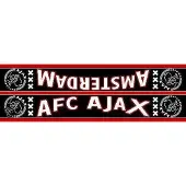 Ajax Sjaal rood/zwart amsterdam
