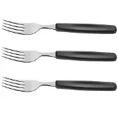 Victorinox Tafelvorkenset 3Delig Zwart