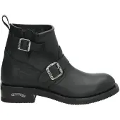 Sendra 2976 Carol leren bikerboots zwart female | Maat: 36