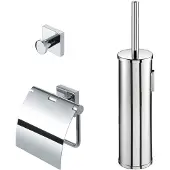 Geesa Badkamer accessoireset Nelio Chroom