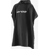 Orca Towel Poncho Black