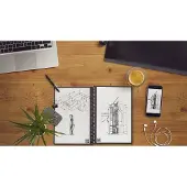 Rocketbook Core Executive Smart Notebook Oneindig Herbruikbaar A5 Zwart