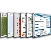 Smit Visual Whiteboard Bedrukt - 120 x 300 cm
