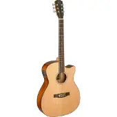 J.N Guitars Bessie BES-ACE Natural elektrisch-akoestische westerngitaar
