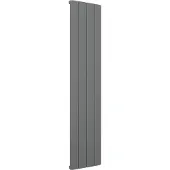 Eastbrook Peretti verticale aluminium radiator 180x47cm Antraciet 1580 watt