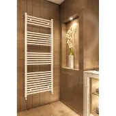 Eastbrook Wingrave verticale verwarming 100x50cm Mat wit 496 watt