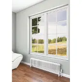 Eastbrook Rivassa 3 koloms verwarming 60x60,8cm Wit 1060 watt