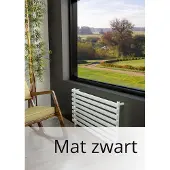 Eastbrook Tunstall handdoek verwarming 56x100cm Mat zwart 693 watt