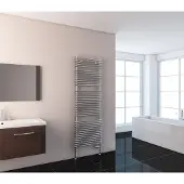 Eastbrook Biava Tube verticale verwarming 60x40cm Chroom 183 watt