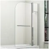 Badstuber Well badscherm 2-delig 140x110cm draaibaar