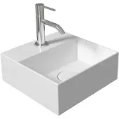 Salenzi Fontein spy 30x30 cm glans wit