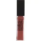 Maybelline Color Sensational Vivid Matte Liquid 7 Blushing Beige Lipstick ex