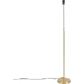QAZQA Vintage vloerlamp verstelbaar goud - Parte
