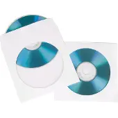 Hama Cd Pap. Sleeves Wit 100P.