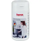 Hama 113806 Beeldscherm-reinigingsdoekjes, 100 stuks, in box