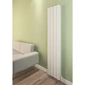 Eastbrook Guardia verticale aluminium radiator 180x28cm Mat wit 1368 watt