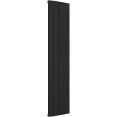 Eastbrook Peretti verticale aluminium radiator 180x28cm Mat zwart 948 watt