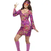 Smiffy Hippie kostuum woodstock
