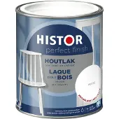 Histor Perfect Finish houtlak 7000 wit hoogglans 750 ml