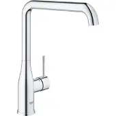 GROHE Essence 1 gats keukenkraan met L uitloop chroom