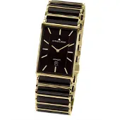 Jacques Lemans Keramisch horloge York Quartz horloge, polshorloge, dameshorloge, herenhorloge, datumweergave, analoog