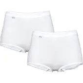 Sloggi 2P Basic Plus Maxi Briefs Beige katoen 54 Dames