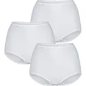 Sloggi Tailleslip 24/7 Cotton met elastisch muizentandrandje (set, 3 stuks) | Maat 50