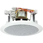 Monacor EDL-24 PA-inbouwluidspreker 6 W 100 V Wit 1 stuk(s)